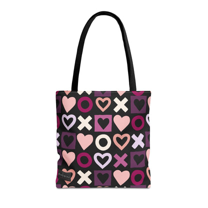 Mother's Day Heart Pattern Tote Bag - Stylish and Practical